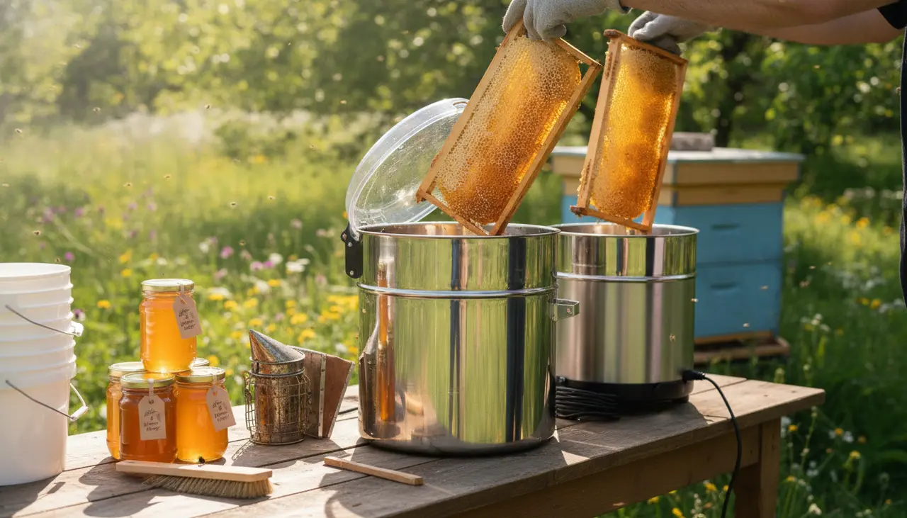 Best Honey Extractors for Small Scale Harvests: A Backyard Beekeeper’s Guide visual summary