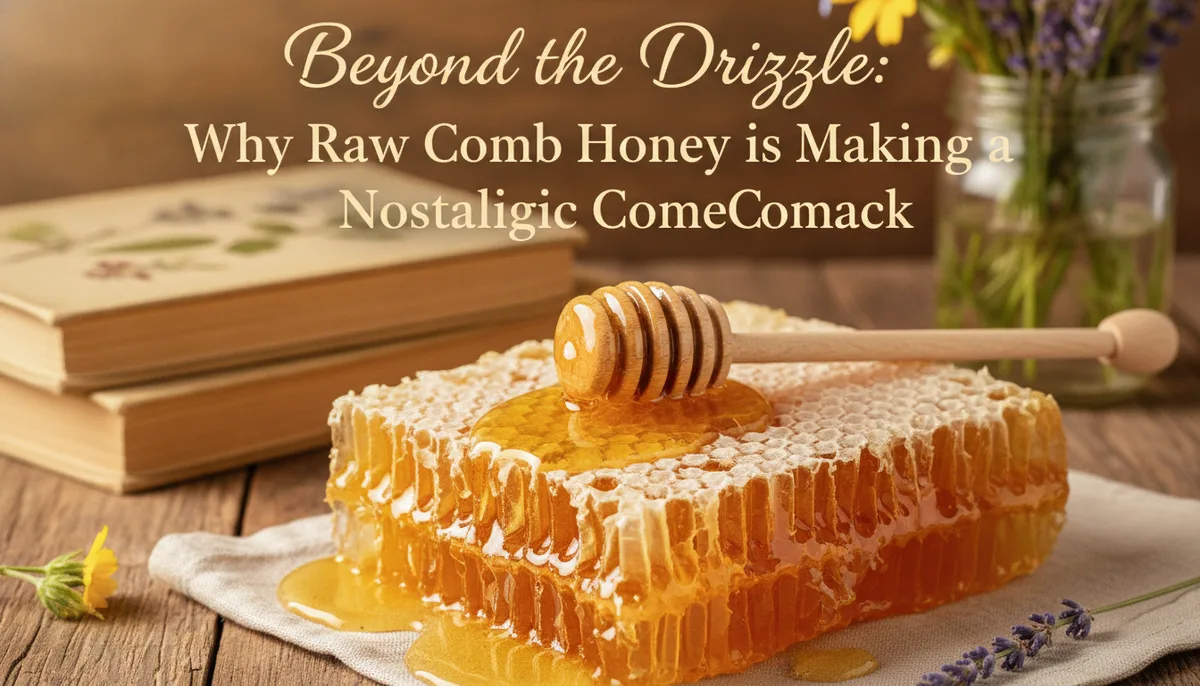 Beyond the Drizzle: Why Raw Comb Honey is Making a Nostalgic Comeback visual summary