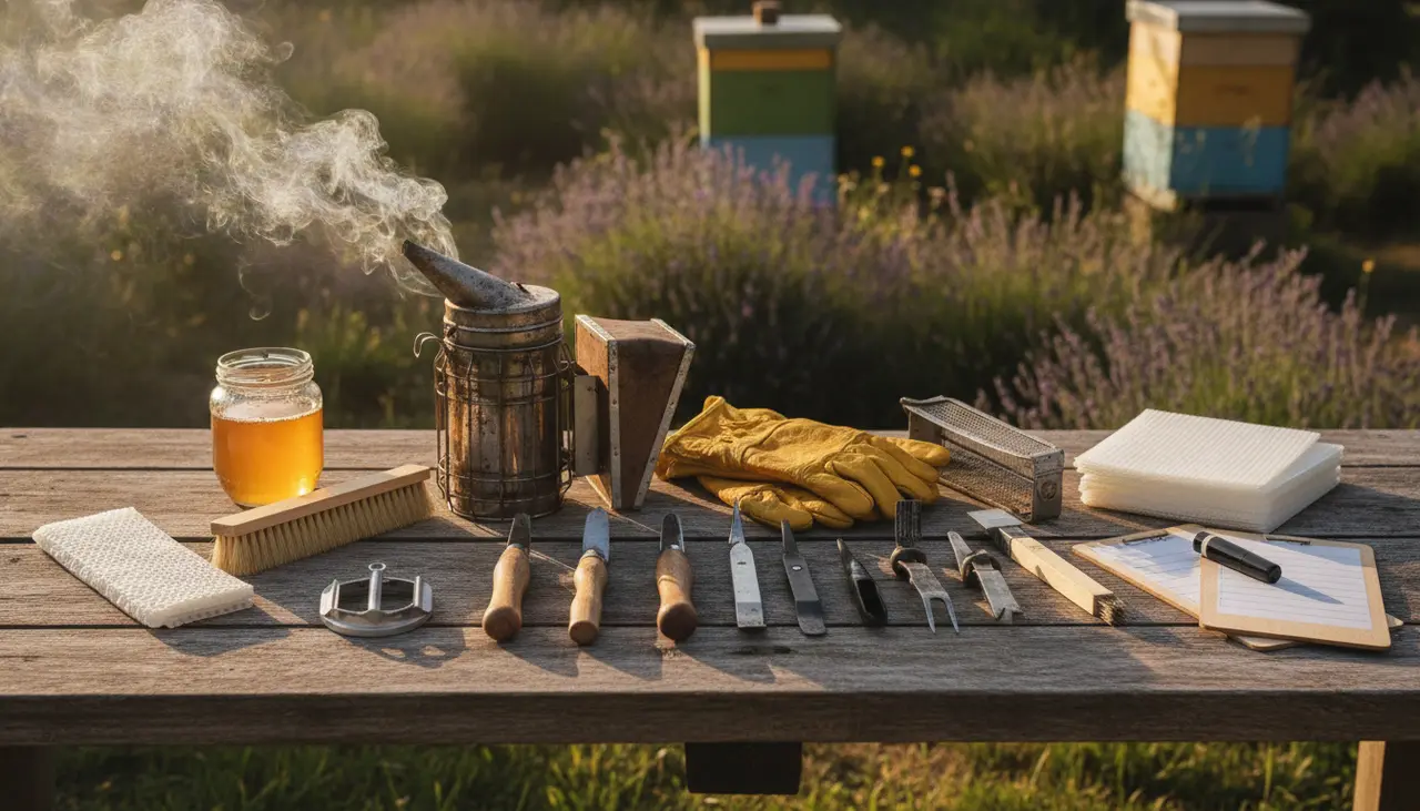Essential Beekeeping Tools Every Newbie Needs: Beyond the Hive and Suit visual summary