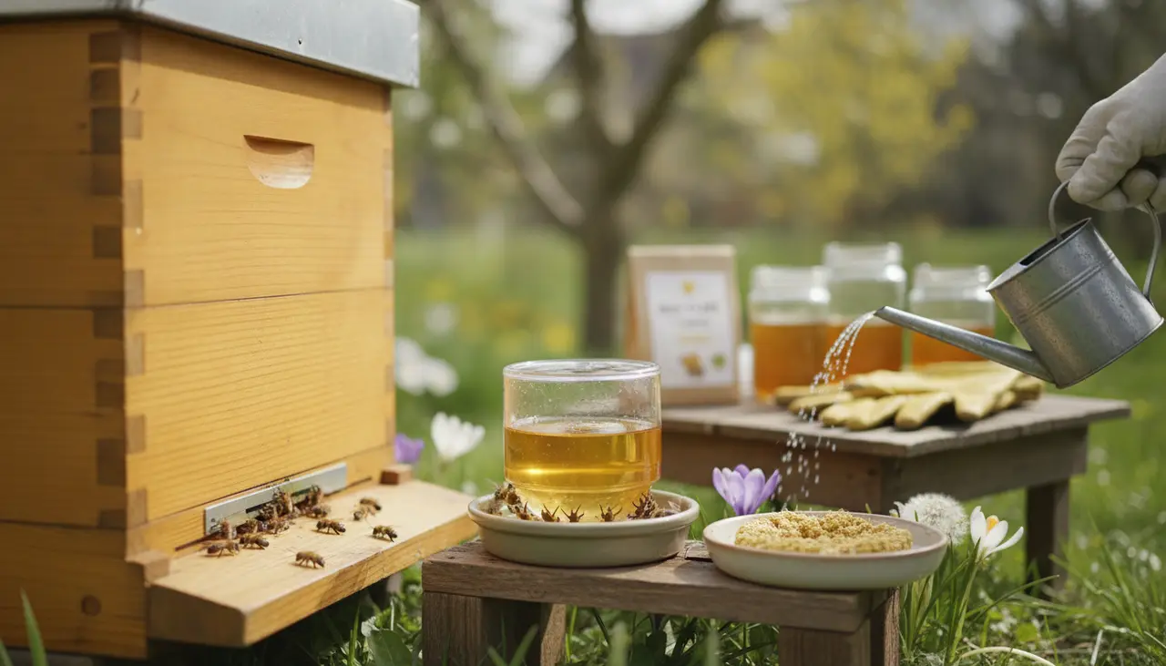 Feeding Bees in Early Spring: What to Use to Boost Your Colony visual summary
