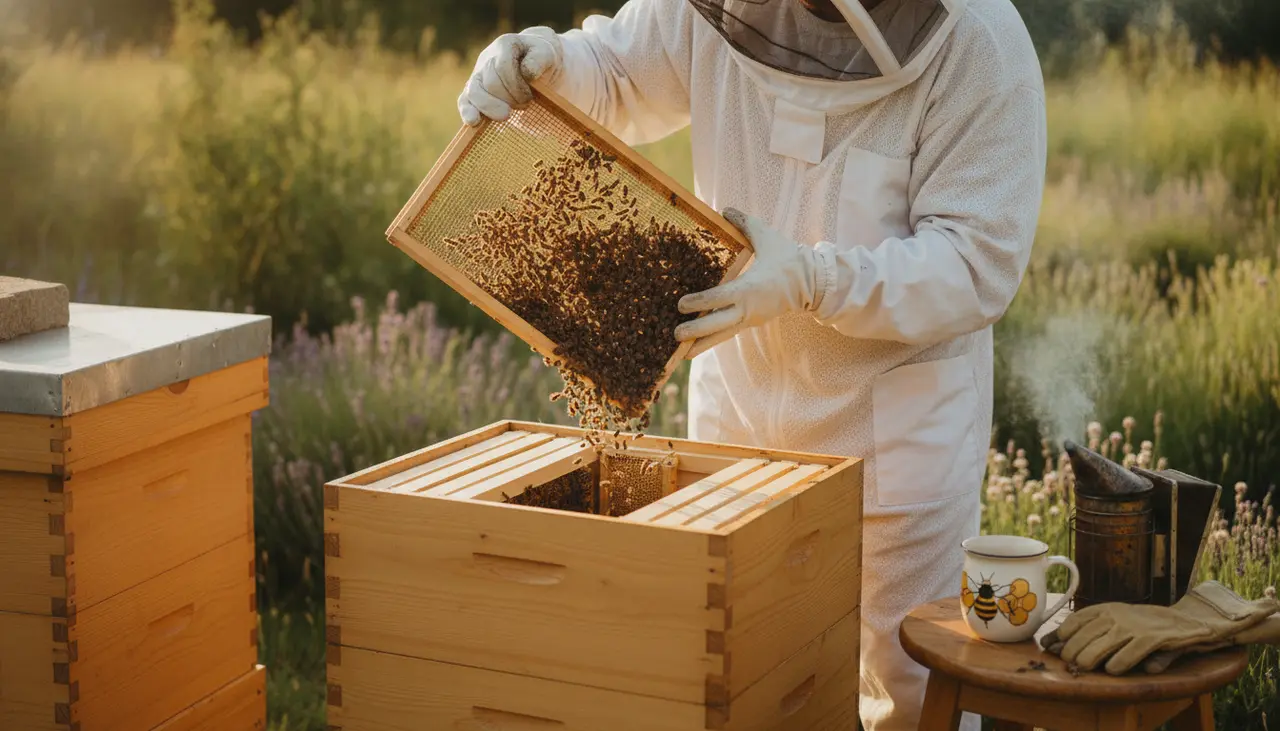 How to Install a Package of Bees Safely: A Calming Guide for Your First Day visual summary