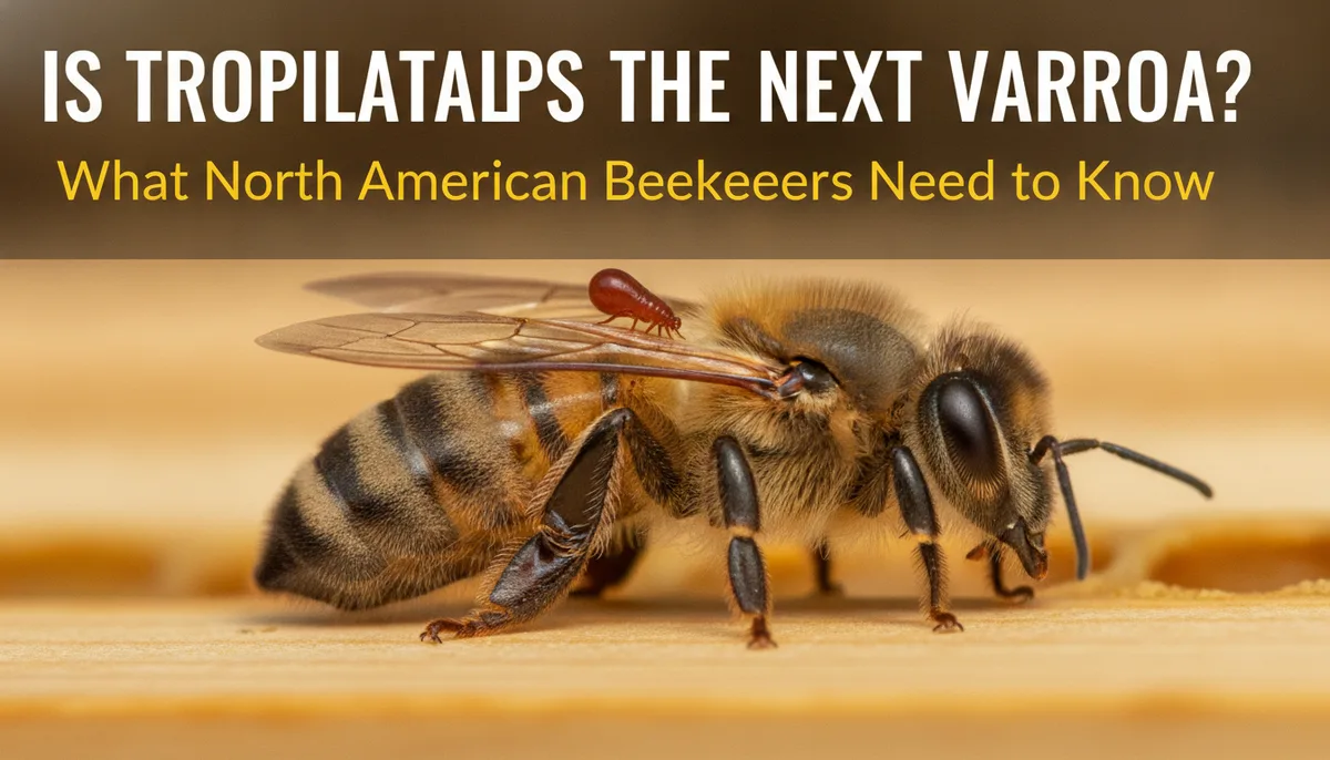 Is Tropilaelaps the Next Varroa? What North American Beekeepers Need to Know visual summary