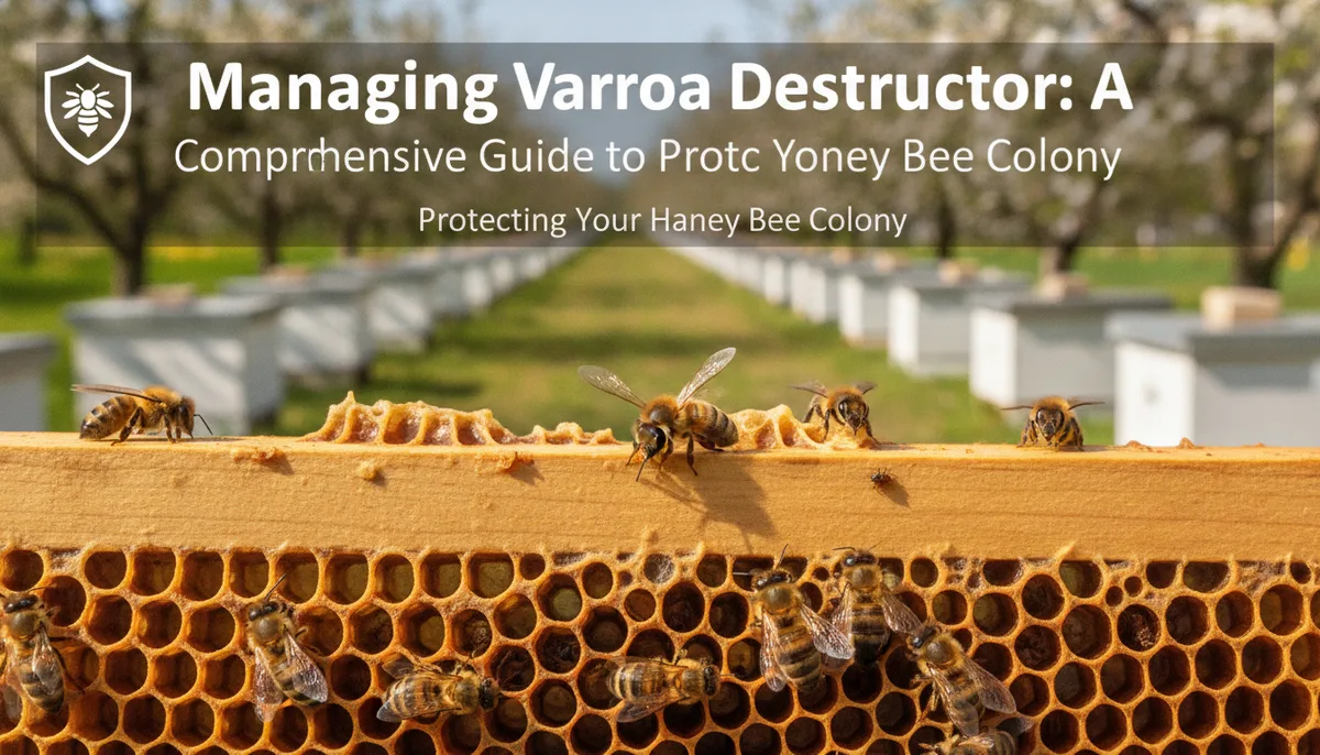 Managing Varroa Destructor: A Comprehensive Guide to Protecting Your Honey Bee Colony visual summary