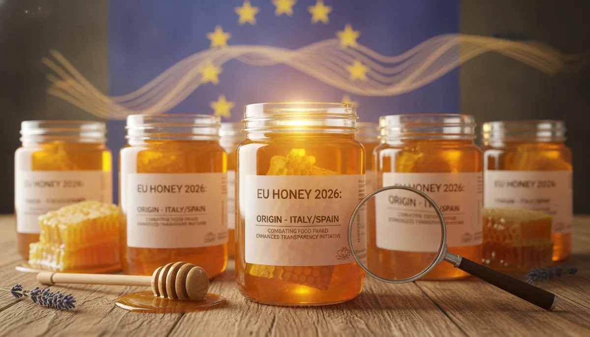 New EU Honey Labeling Rules 2026: A Deep Dive into Transparency and the Fight Against Food Fraud visual summary