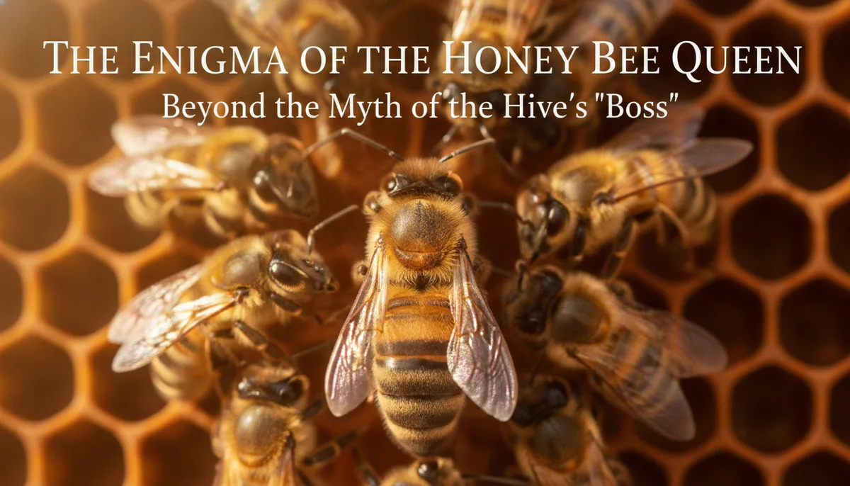 The Enigma of the Honey Bee Queen: Beyond the Myth of the Hive’s "Boss" visual summary