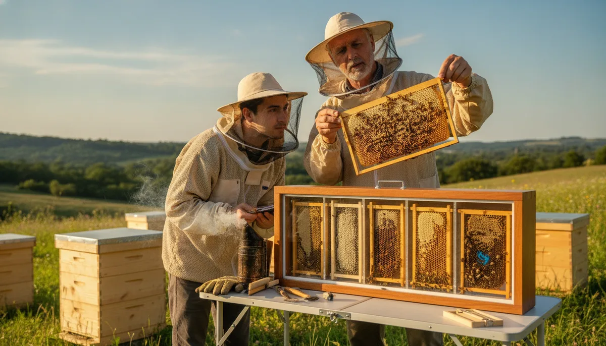 The Five-Frame Learning Box: Fast-Tracking Your Journey to Beekeeping Mastery visual summary