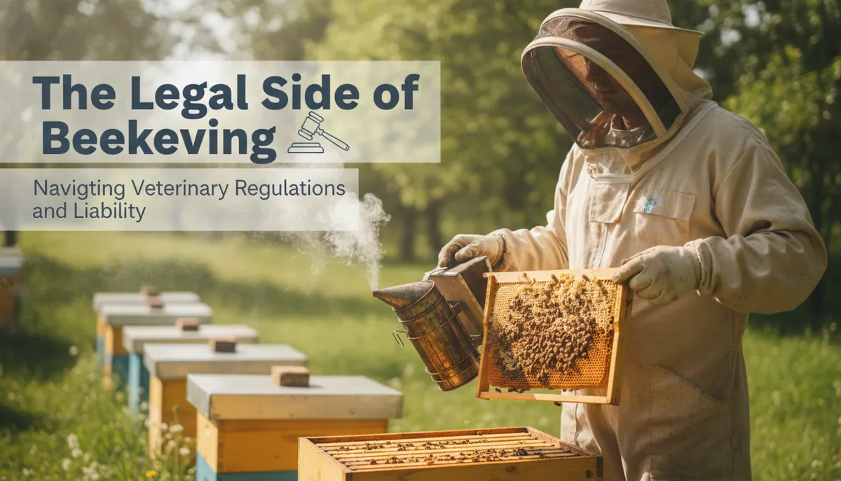 The Legal Side of Beekeeping: Navigating Veterinary Regulations and Liability visual summary