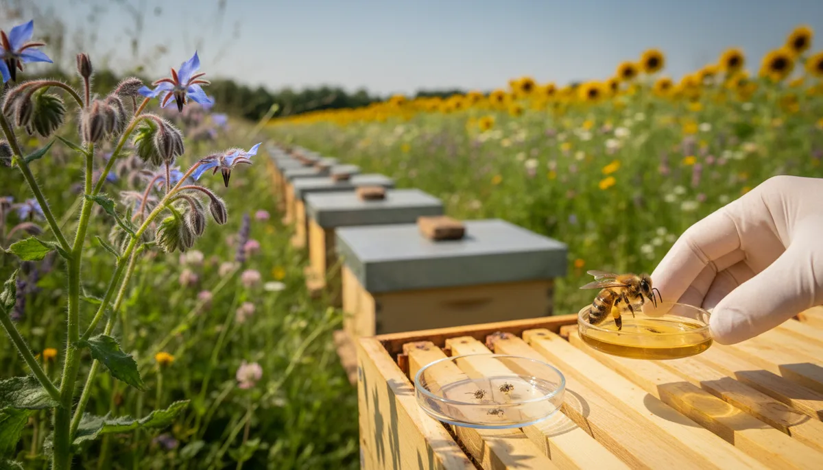 The Lipid Revolution: How Fatty Acids Protect Your Bees from Pesticides and Memory Loss visual summary