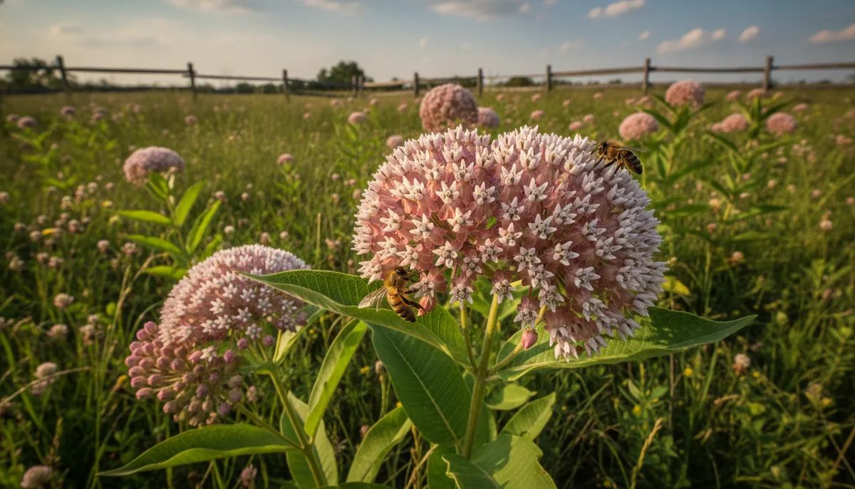 The Milkweed Trap: Understanding the Fatal Interaction Between Honey Bees and Asclepias visual summary