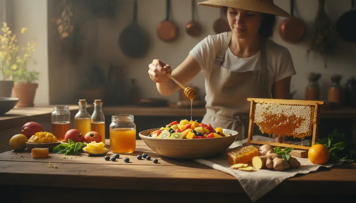 The Ultimate Honey Ginger Fruit Salad Dressing: A Beekeeper’s Kitchen Essential visual summary