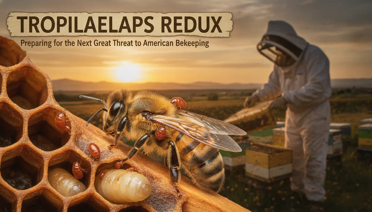 Tropilaelaps Redux: Preparing for the Next Great Threat to American Beekeeping visual summary